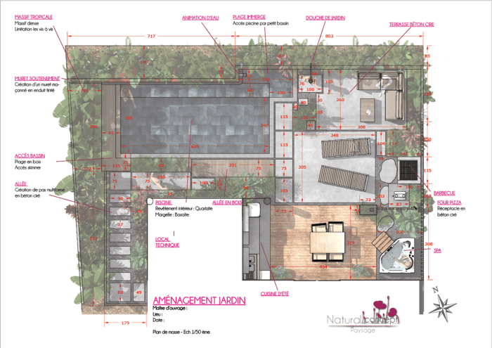 Plan de masse - Natural Concept Paysage